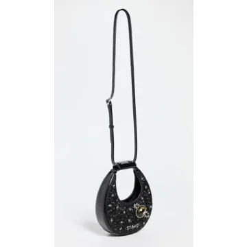 STAUD Women's Good Night Moon Bag in Black Celestial