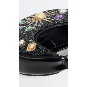 STAUD Women's Good Night Moon Bag in Black Celestial