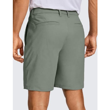 CRZ YOGA Men's 7" Comfy Golf Shorts - Lightweight & Stylish