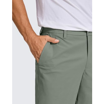 CRZ YOGA Men's 7" Comfy Golf Shorts - Lightweight & Stylish