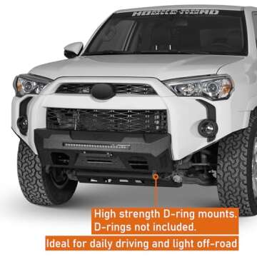 Hooke Road Stubby Front Bumper for 2014-2024 4Runner