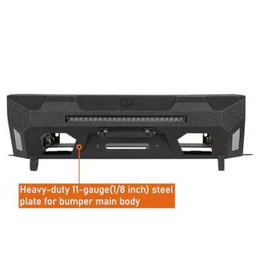 Hooke Road Stubby Front Bumper for 2014-2024 4Runner