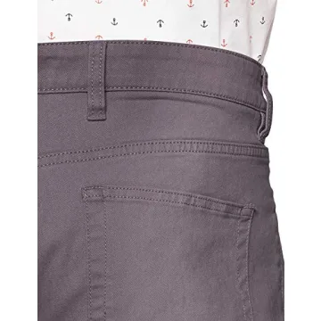 Amazon Essentials Men's Slim-Fit Chino Pants - Comfort Stretch Gray