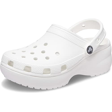 Stylish Crocs Women's Classic Platform Clog in White - Size 7