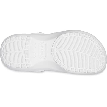 White Crocs Women's Classic Platform Clog - Size 7