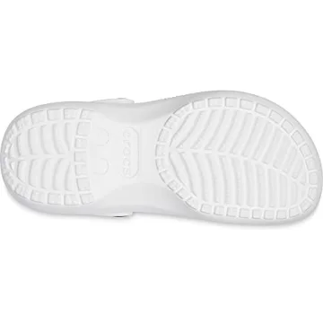 White Crocs Women's Classic Platform Clog - Size 7