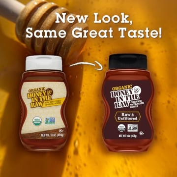 Organic Unfiltered Raw Honey from Brazil 16 oz