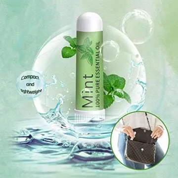 Hion Nausea Relief Inhaler 6 pcs for Motion Sickness and Pregnant Women Morning Sickness, Aromatherapy Natural Essential Oils Inhalers