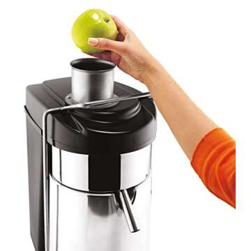 Ceado ES500 Juicer - Effortless Juicing with Large Chute and Easy Cleaning