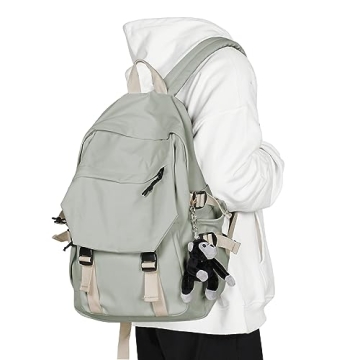 Lightweight School Bag College Laptop Backpack for Men Women Travel bag High School Middle Bookbag f...