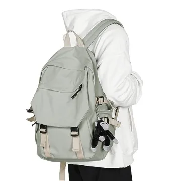 Lightweight School Bag College Laptop Backpack for Men Women Travel bag High School Middle Bookbag f...