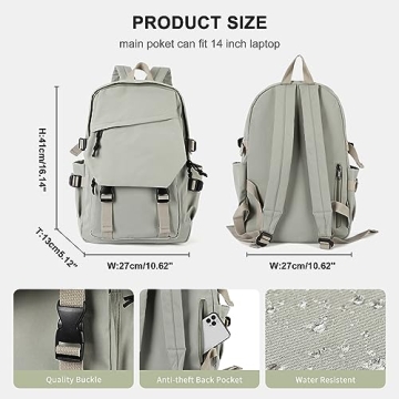 Lightweight College Laptop Backpack for Everyday Use