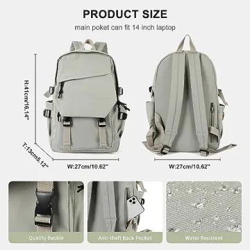 Lightweight College Laptop Backpack for Everyday Use