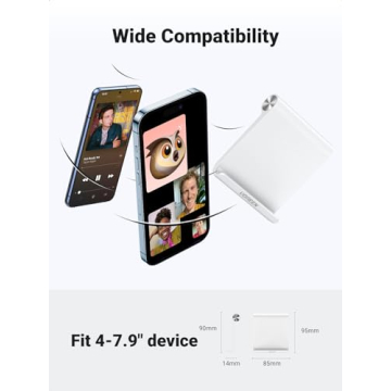 UGREEN Adjustable Cell Phone Stand for Desk - Portable & Sturdy