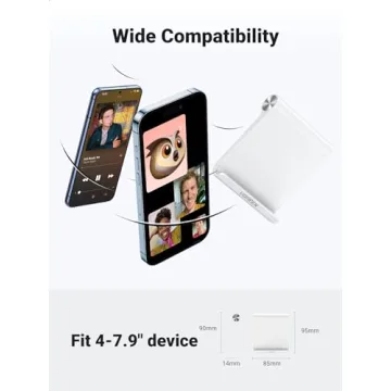 UGREEN Adjustable Cell Phone Stand for Desk - Portable & Sturdy