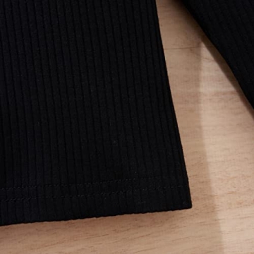 Toddler Ruffle Top & Plaid Skirt Set for Fall