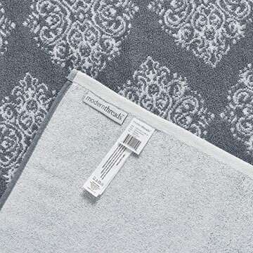 Buy Modern Threads Artesia Damask Towel Set - Luxury Cotton