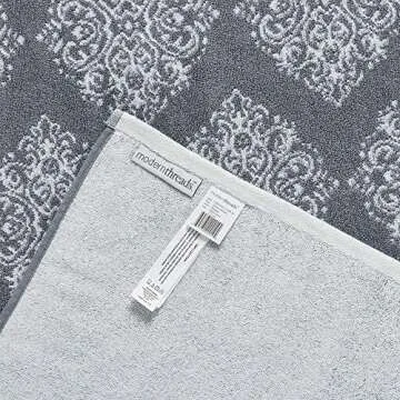 Buy Modern Threads Artesia Damask Towel Set - Luxury Cotton