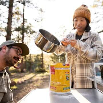 GOOD TO-GO Thai Curry | Camping Food, Backpacking Food (Double Serving) | Just Add Water Meals, Backpacking Meals | Dehydrated Meals Taste Better Than Freeze Dried Meals