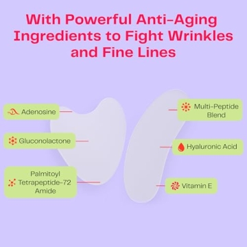 Morrow Beauty Peptide Wrinkle Patches Overnight Anti-Aging