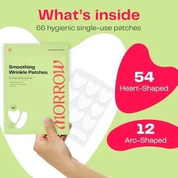 Morrow Beauty Peptide Wrinkle Patches Overnight Anti-Aging