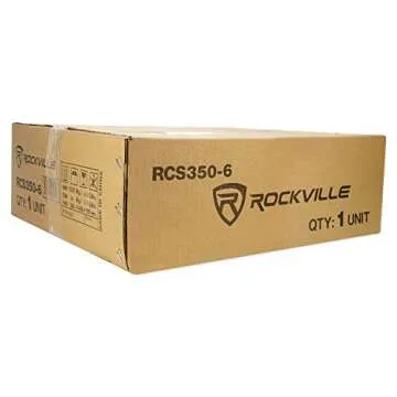 Rockville RCS350-6 350W Amplifier for 6 Zones & Bluetooth
