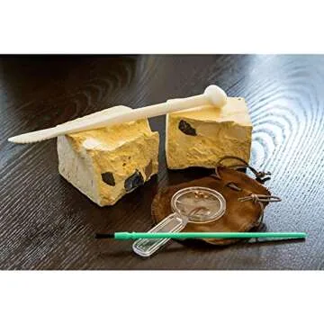 4M Kidzlabs Crystal Mining Kit, DIY Science Kit - Dig for gem Stones, For Boys & Girls Ages 5+