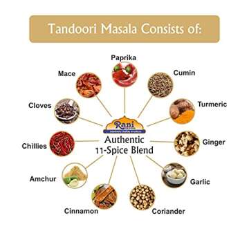 Authentic Rani Tandoori Masala - Natural 11-Spice Blend