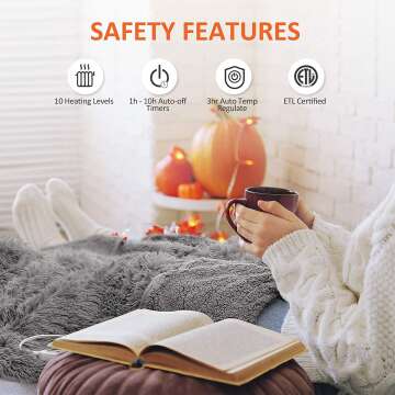 Uttermara Electric Heated Blanket - Cozy Comfort