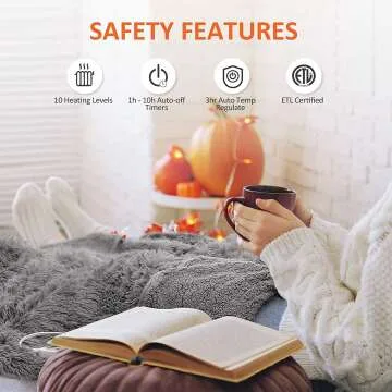 Uttermara Electric Heated Blanket - Cozy Comfort