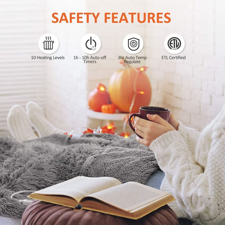 Uttermara Electric Heated Blanket - Cozy Comfort