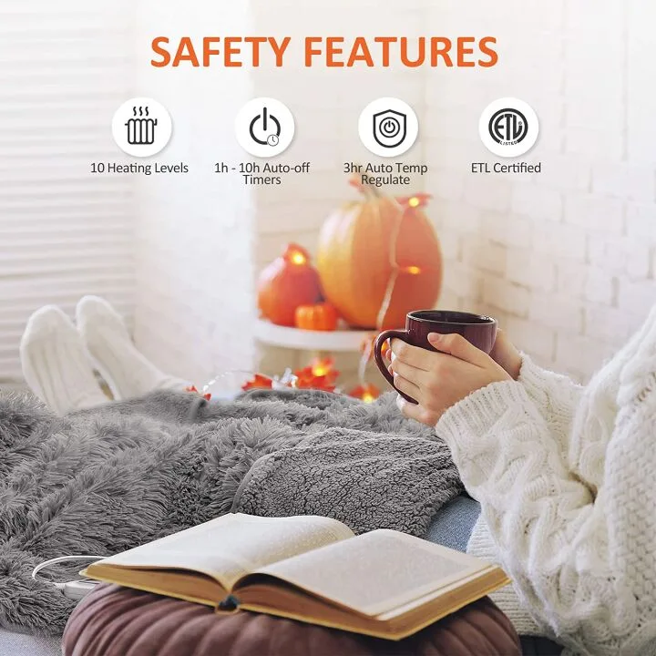 Uttermara Electric Heated Blanket - Cozy Comfort