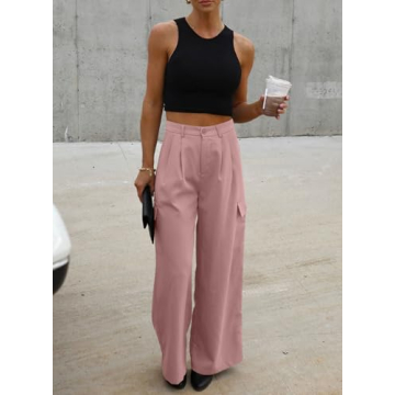 Stylish Dokotoo Pink Pants for Work and Party