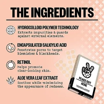 Peace Out Acne Dots for Clear Skin Overnight Solution