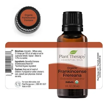 Pure Organic Frankincense Essential Oil - 100% Certified