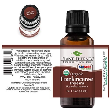 Pure Organic Frankincense Essential Oil - 100% Certified