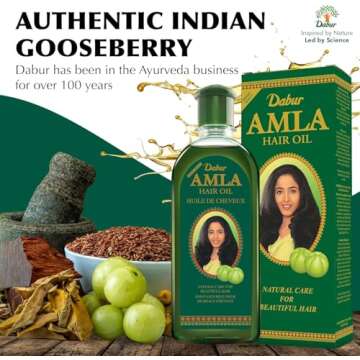 Dabur Amla Hair Oil for Healthy Hair - Pack of 3