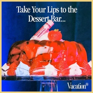 Vacation Strawberry Jello Lip Balm SPF 30 3-Pack