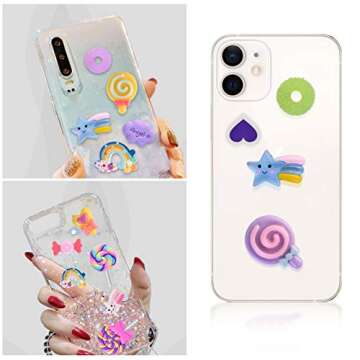 Mixed Slime Charms & Bobby Pins for DIY Crafts