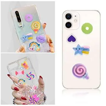 Mixed Slime Charms & Bobby Pins for DIY Crafts