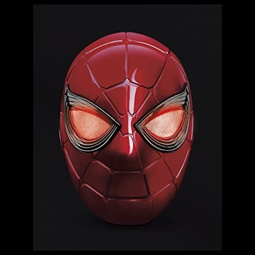 Marvel Spider-Man Iron Spider Helmet with Light-Up Eyes