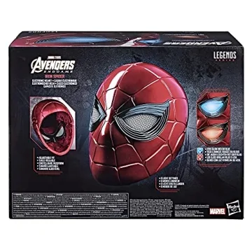 Marvel Spider-Man Iron Spider Helmet with Light-Up Eyes