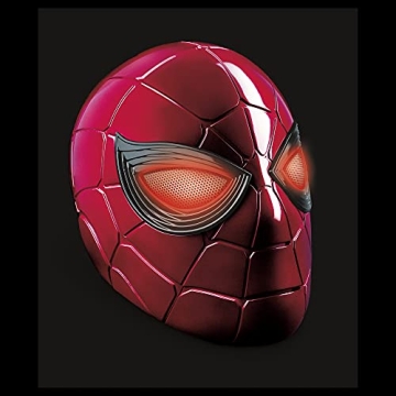 Marvel Spider-Man Iron Spider Helmet with Light-Up Eyes