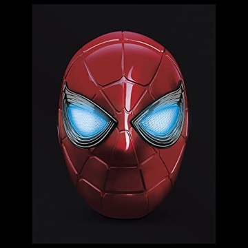 Marvel Spider-Man Iron Spider Helmet with Light-Up Eyes