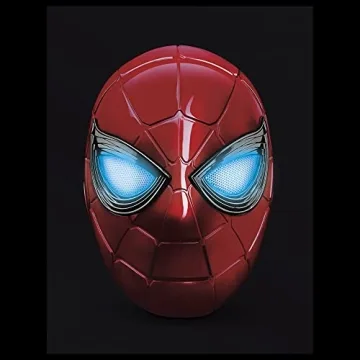 Marvel Spider-Man Iron Spider Helmet with Light-Up Eyes