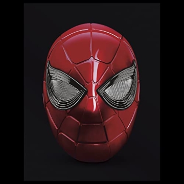 Marvel Spider-Man Iron Spider Helmet with Light-Up Eyes