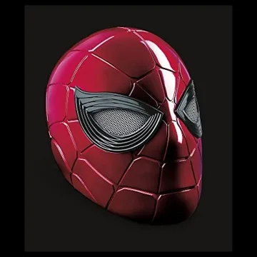 Marvel Spider-Man Iron Spider Helmet with Light-Up Eyes