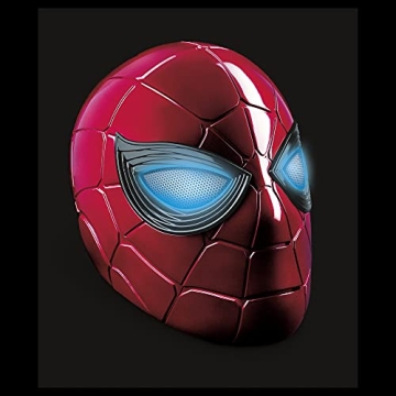 Marvel Spider-Man Iron Spider Helmet with Light-Up Eyes