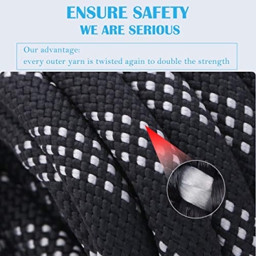 High Strength Outdoor Static Climbing Rope for Adventures