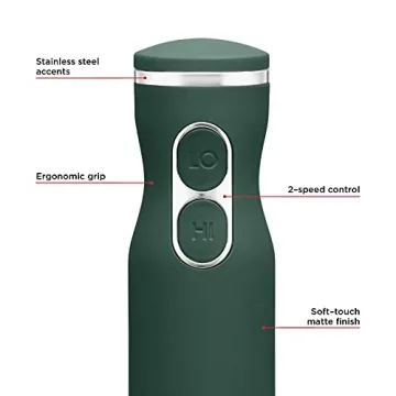 Chefman Immersion Stick Hand Blender for Smoothies and Soups